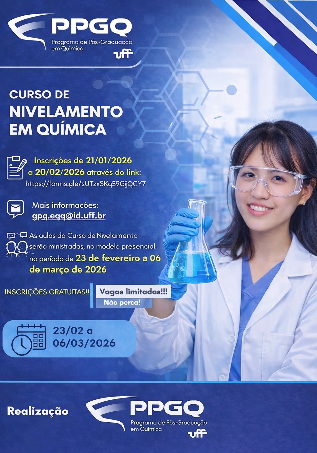 Curso de Nivelamento em Química 2026